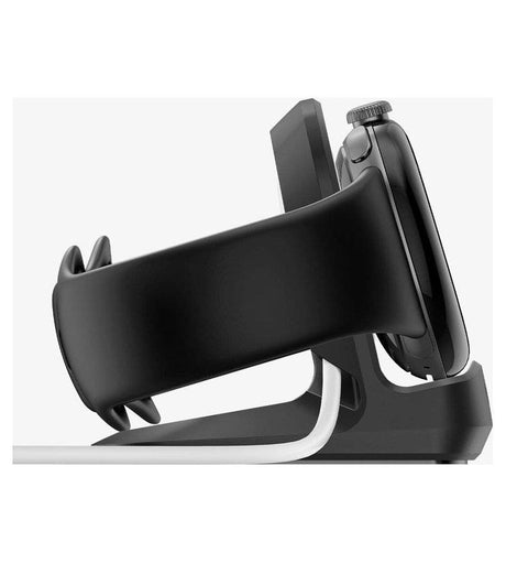 Поставка за Зарядното на Google Pixel Watch 1, Spigen TPU Stand S354, Черен (3)