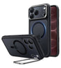 Magsafe Калъф за iPhone 18 Pro Max/ 17 Pro Max, ESR Classic Hybrid Kickstand Frosted Mag Case, Black