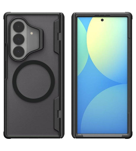 Magsafe Калъф със Стойка за Samsung Z Fold 8 Ultra, Spigen Optik Armor Pro Mag Fit Case, Черен (4)