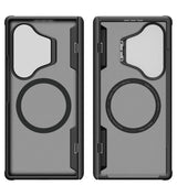 Magsafe Калъф със Стойка за Samsung Z Fold 8 Ultra, Spigen Optik Armor Pro Mag Fit Case, Черен (5)