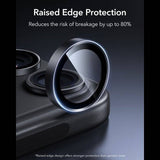 Протектор за Камерата на iPhone 18 Pro Max/ 18 Pro, ESR Armorite Camera Lens Glass, Черен (3)