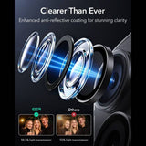 Протектор за Камерата на iPhone 18 Pro Max/ 18 Pro, ESR Armorite Camera Lens Glass, Черен