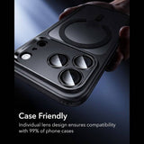 Протектор за Камерата на iPhone 18 Pro Max/ 18 Pro, ESR Armorite Camera Lens Glass, Черен (8)