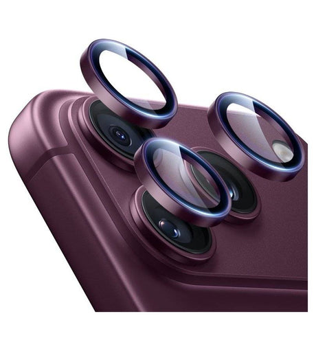 Протектор за Камерата на iPhone 18 Pro Max/ 18 Pro, ESR Armorite Camera Lens Glass, Бордо