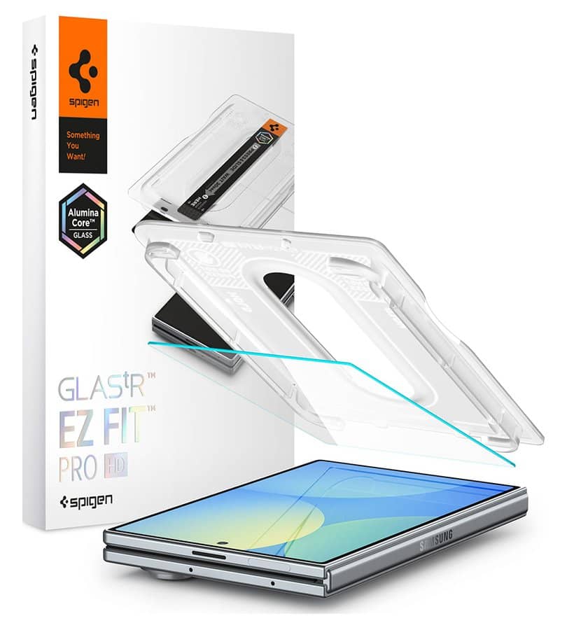 Протектор за Samsung Z Fold 8, Spigen EZ Fit Pro Glas.tR, Прозрачен