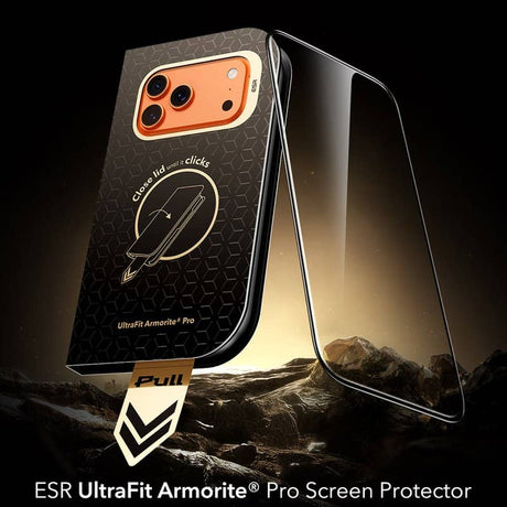 Протектор за iPhone 17, ESR Ultrafit Armorite Pro Glass, Прозрачен (2)