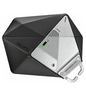 Противоударен Калъф за Apple AirPods 3 Pro, Aulumu A39 Geometric Lock&Lanyard Case, Черен (10)