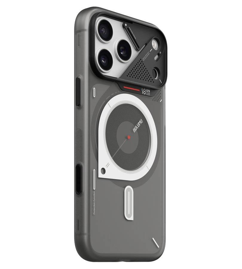 Magsafe Матов Kалъф за iPhone 18 Pro Max, Aulumu A18 Frosted Case, Сив (3)