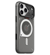 Magsafe Матов Kалъф за iPhone 18 Pro Max, Aulumu A18 Frosted Case, Сив (3)