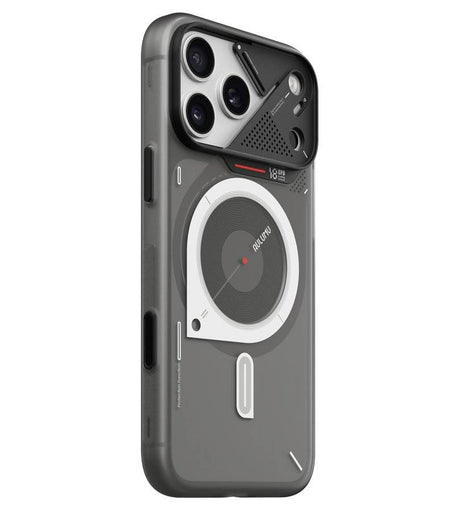 Magsafe Матов Kалъф за iPhone 18 Pro Max, Aulumu A18 Frosted Case, Сив (3)
