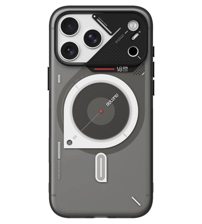 Magsafe Матов Kалъф за iPhone 18 Pro Max, Aulumu A18 Frosted Case, Сив (2)