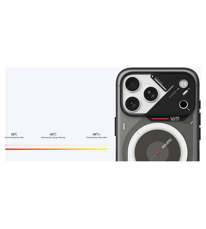 Magsafe Матов Kалъф за iPhone 18 Pro, Aulumu A18 Frosted Case, Сив (6)