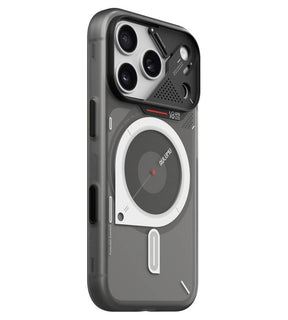 Magsafe Матов Kалъф за iPhone 18 Pro, Aulumu A18 Frosted Case, Сив