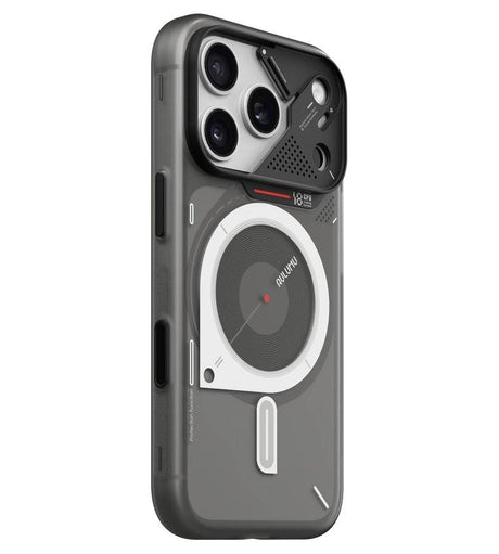 Magsafe Матов Kалъф за iPhone 18 Pro, Aulumu A18 Frosted Case, Сив