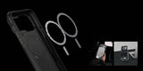 Magsafe Противоударен Kалъф за iPhone 18 Pro, Aulumu A18 Rugged Outdoor Case, Сив (11)