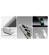 Magsafe Матов Kалъф за Samsung S26 Ultra, Aulumu S26U Frosted Case, Сив (13)