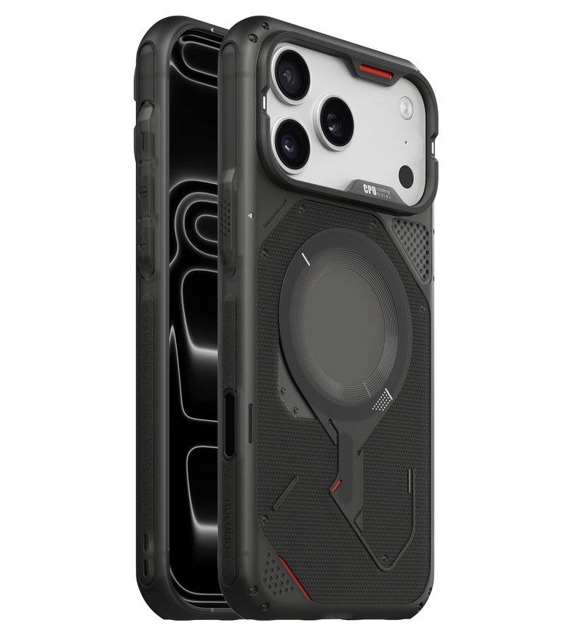Magsafe Противоударен Kалъф за iPhone 18 Pro Max, Aulumu A18 Rugged Outdoor Case, Сив