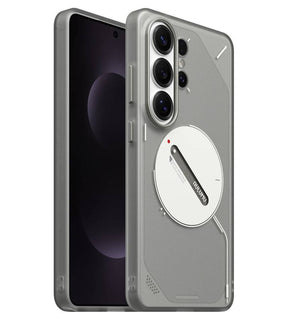 Magsafe Матов Kалъф за Samsung S26 Ultra, Aulumu S26U Frosted Case, Сив