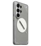 Magsafe Матов Kалъф за Samsung S26 Ultra, Aulumu S26U Frosted Case, Сив (3)