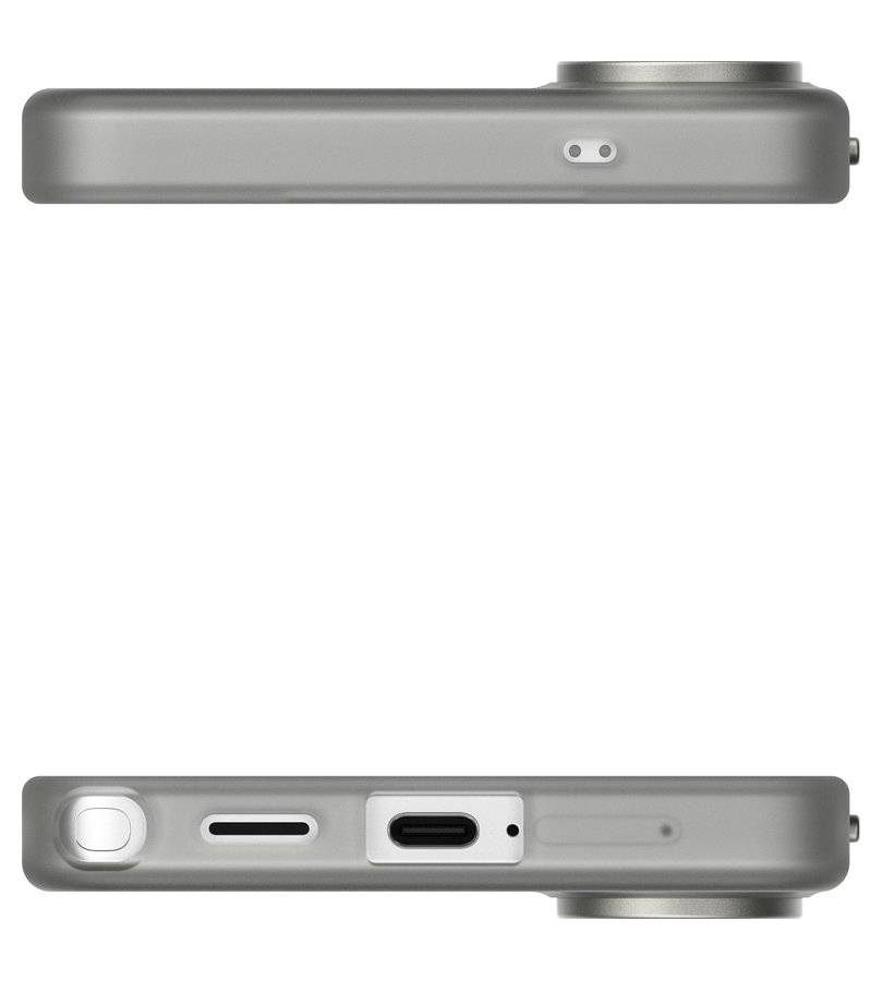 Magsafe Матов Kалъф за Samsung S26 Ultra, Aulumu S26U Frosted Case, Сив (5)