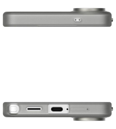 Magsafe Матов Kалъф за Samsung S26 Ultra, Aulumu S26U Frosted Case, Сив (5)