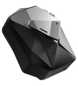 Противоударен Калъф за Apple AirPods 3 Pro, Aulumu A39 Geometric Lock&Lanyard Case, Черен (2)