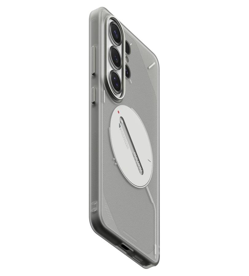 Magsafe Матов Kалъф за Samsung S26 Ultra, Aulumu S26U Frosted Case, Сив (4)