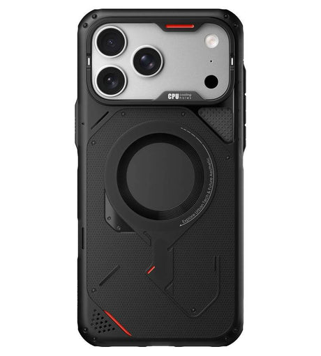 Magsafe Противоударен Kалъф за iPhone 17 Pro Max, Aulumu A17 Rugged Case, Сив (2)