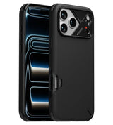 Magsafe Калъф за iPhone 17e/ 16e, Spigen Slim Armor Mag Case, Черен