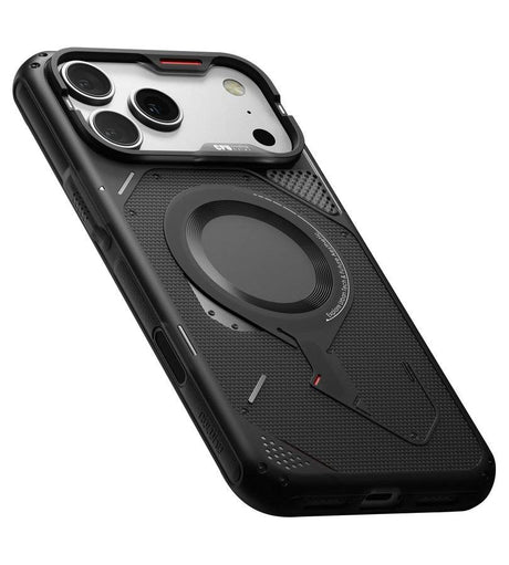 Magsafe Противоударен Kалъф за iPhone 17 Pro, Aulumu A17 Rugged Case, Сив (7)