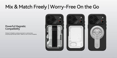 Magsafe Калъф за iPhone 17 Pro, HDD Diving Leather Mag Case, Син (6)