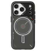 Magsafe Матов Kалъф за iPhone 17 Pro, Aulumu A17 Frosted Case, Сив (3)