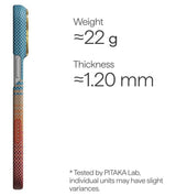 Magsafe Калъф за iPhone 18 Pro Max/ 17 Pro Max, Pitaka Edge Case Sunset2.0 California Dream01, Кафяв (4)