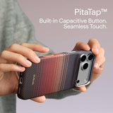 Magsafe Калъф за iPhone 18 Pro Max/ 17 Pro Max, Pitaka Edge Case Sunset, Кафяв (10)