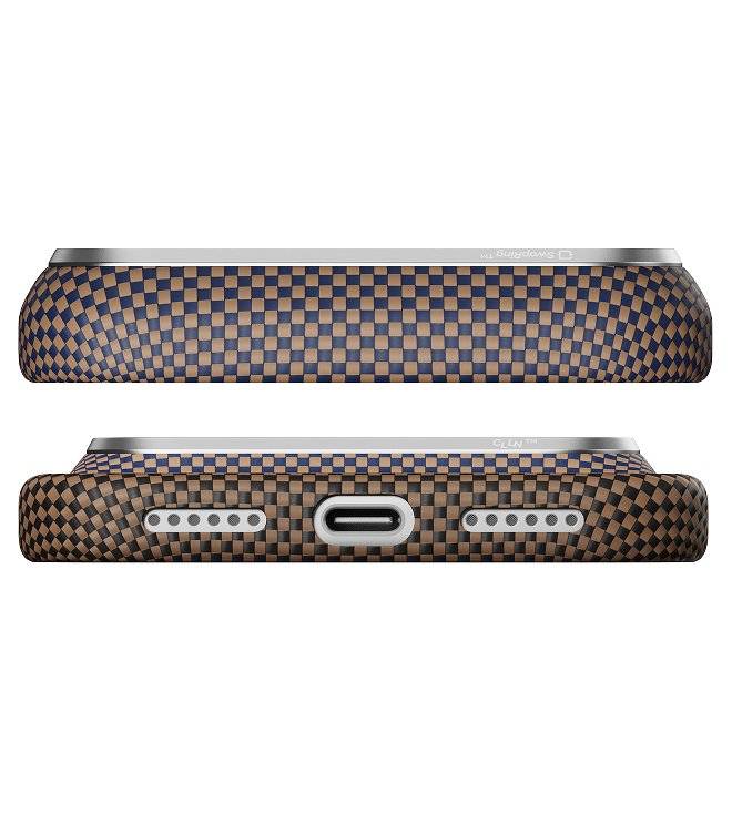 Magsafe Калъф за iPhone 18 Pro Max/ 17 Pro Max, Pitaka Edge Case Sunset, Кафяв (4)