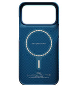 Magsafe Калъф за iPhone 18 Pro Max/ 17 Pro Max, Pitaka Edge Case Moonrise2.0 1001 Nights Midnight-01, Син (3)