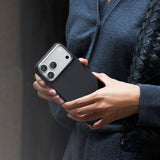 Magsafe Калъф за iPhone 18 Pro Max/ 17 Pro Max, Pitaka Edge Case Black/Grey, Черен (9)