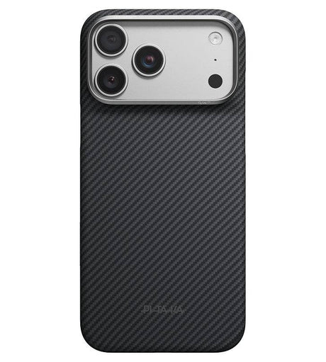 Magsafe Калъф за iPhone 18 Pro Max/ 17 Pro Max, Pitaka Edge Case Black/Grey, Черен (2)