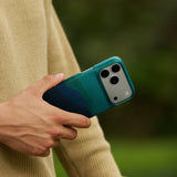 Magsafe Калъф за iPhone 18 Pro Max/ 17 Pro Max, Pitaka Edge Case Over the Horizon2.0 Summer Noon-02, Син (8)