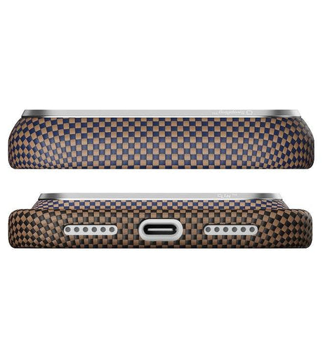 Magsafe Калъф за iPhone 18 Pro/ 17 Pro, Pitaka Edge Case Sunset, Кафяв (4)