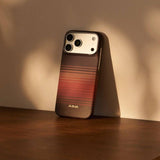 Magsafe Калъф за iPhone 18 Pro/ 17 Pro, Pitaka Edge Case Sunset, Кафяв (9)