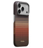 Magsafe Калъф за iPhone 18 Pro/ 17 Pro, Pitaka Edge Case Sunset, Кафяв
