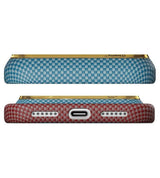 Magsafe Калъф за iPhone 18 Pro/ 17 Pro, Pitaka Edge Case Sunset2.0 California Dream01, Кафяв (4)