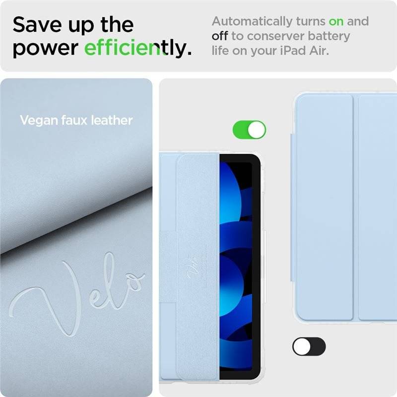 Калъф за Apple iPad Air 11" M4-M3-M2/10.9", Spigen Ultra Hybrid Pro Case, Черен (15)