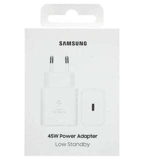 Оригинално Зарядно Samsung 45W 220v Super Fast Charger USB-C EP-T4511NWEGEU, Бял