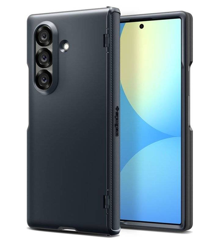 Magsafe Калъф с Предпазител за Samsung Z Fold 7, Spigen Slim Armor Pro Case, Сив