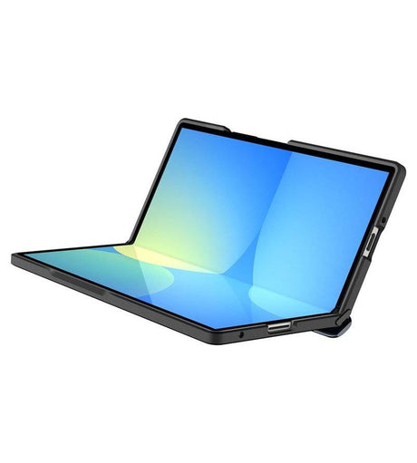Magsafe Калъф с Предпазител за Samsung Z Fold 7, Spigen Slim Armor Pro Case, Сив (7)