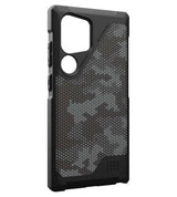 Magsafe Калъф за Samsung S24 Ultra, UAG Metropolis LT Magnet Micro Hex Camo Case Graphite, Сив (3)