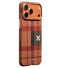 Magsafe Калъф за iPhone 17 Pro, Pitaka Edge Harvard Case Crimson, Червен