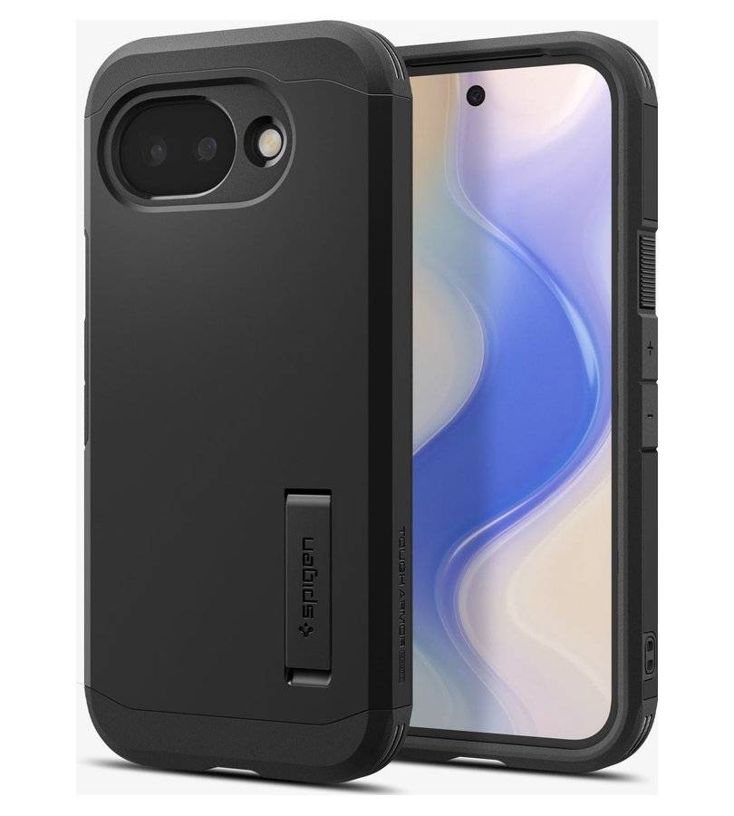 Magsafe Противоударен Калъф за Google Pixel 10A, Spigen Tough Armor Case, Черен